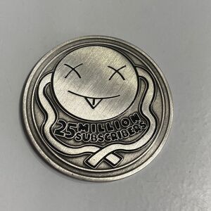 Dream Limited edition coin 25 million suscribers